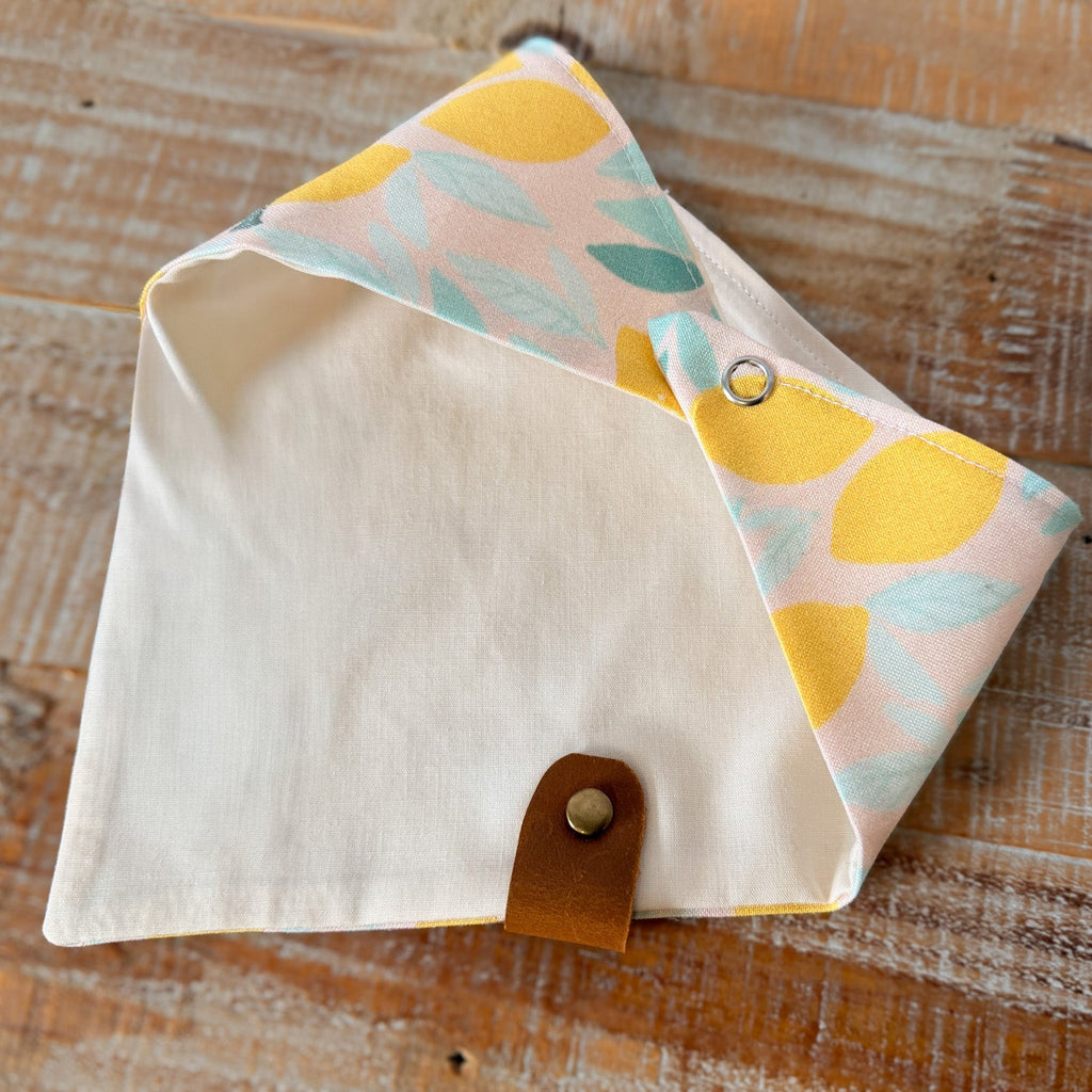 Bitter Sweet Lemons Personalized Pet Bandana