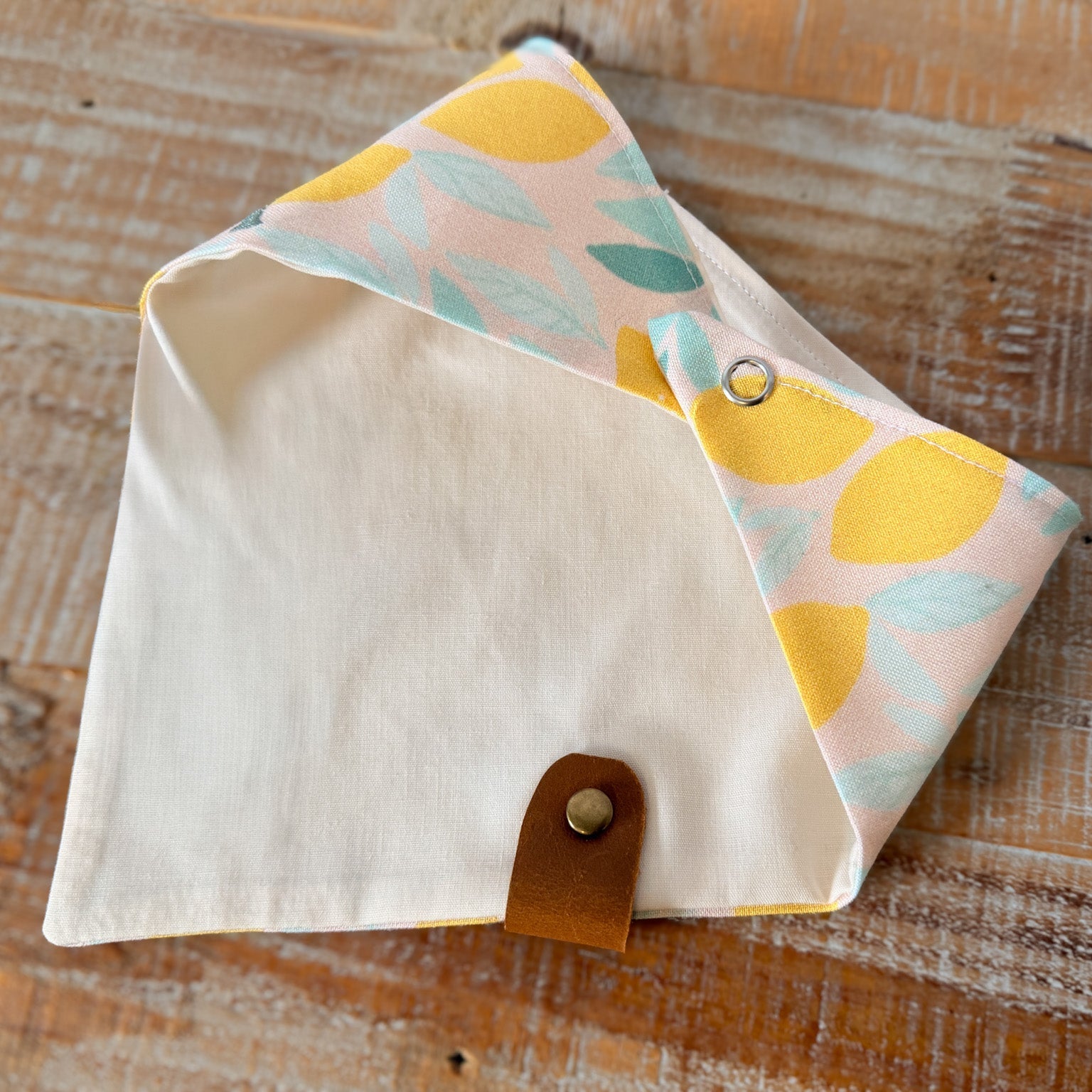 Bitter Sweet Lemons Personalized Pet Bandana