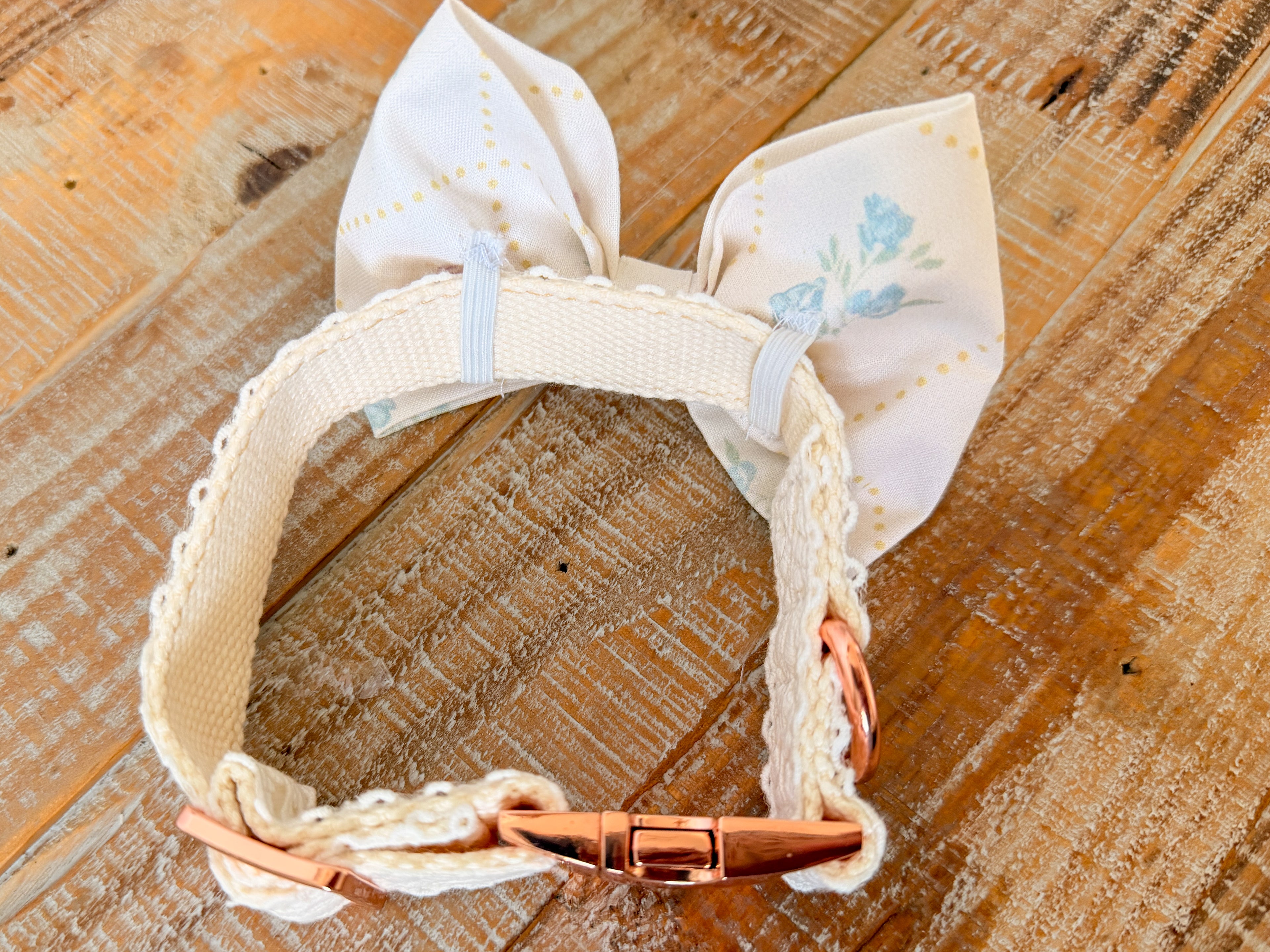 Lattice Dog Bow tie, Collar Slide