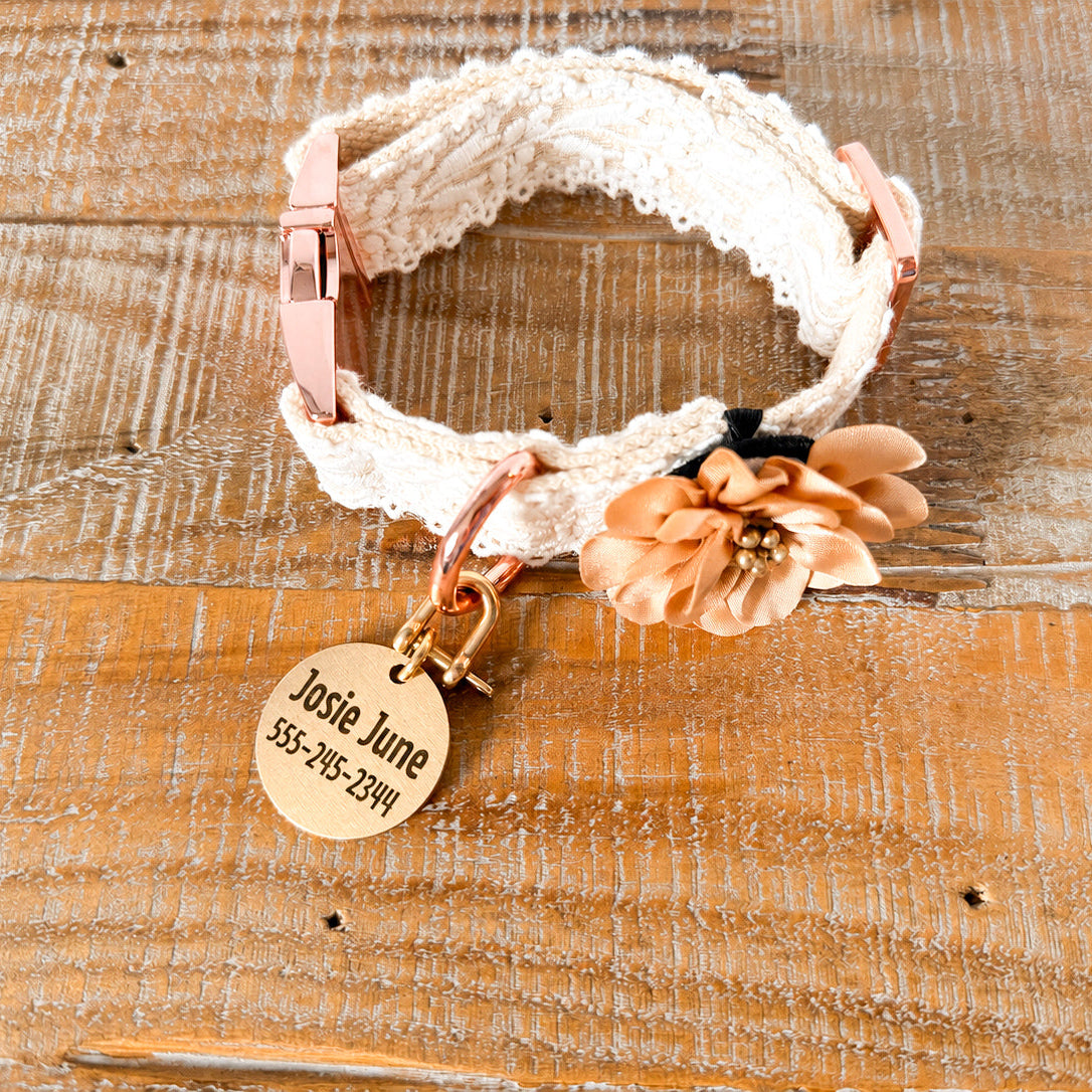 Lace Collar and Leash