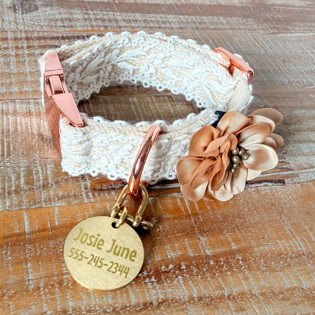 Lace Collar and Leash