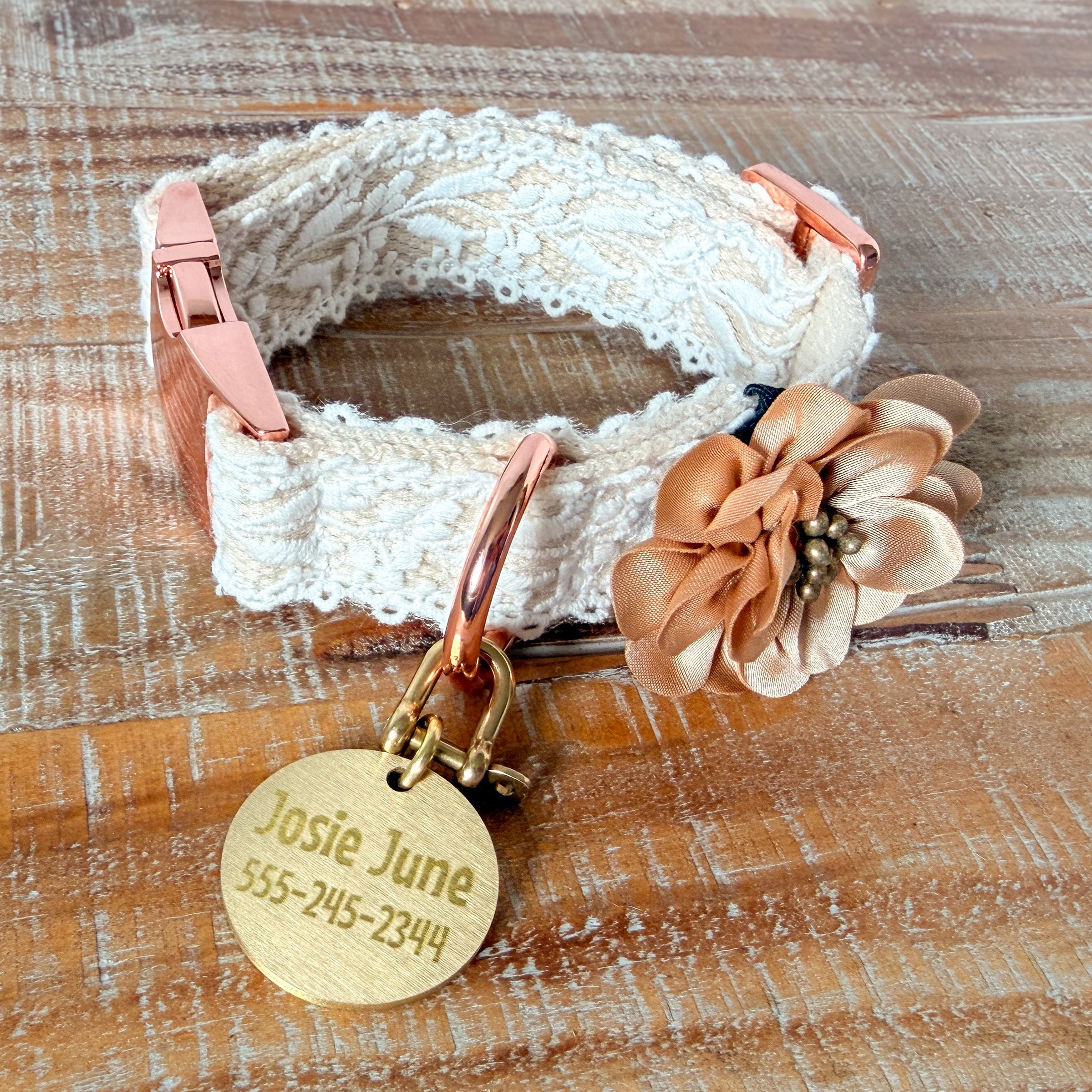 Lace Collar and Leash