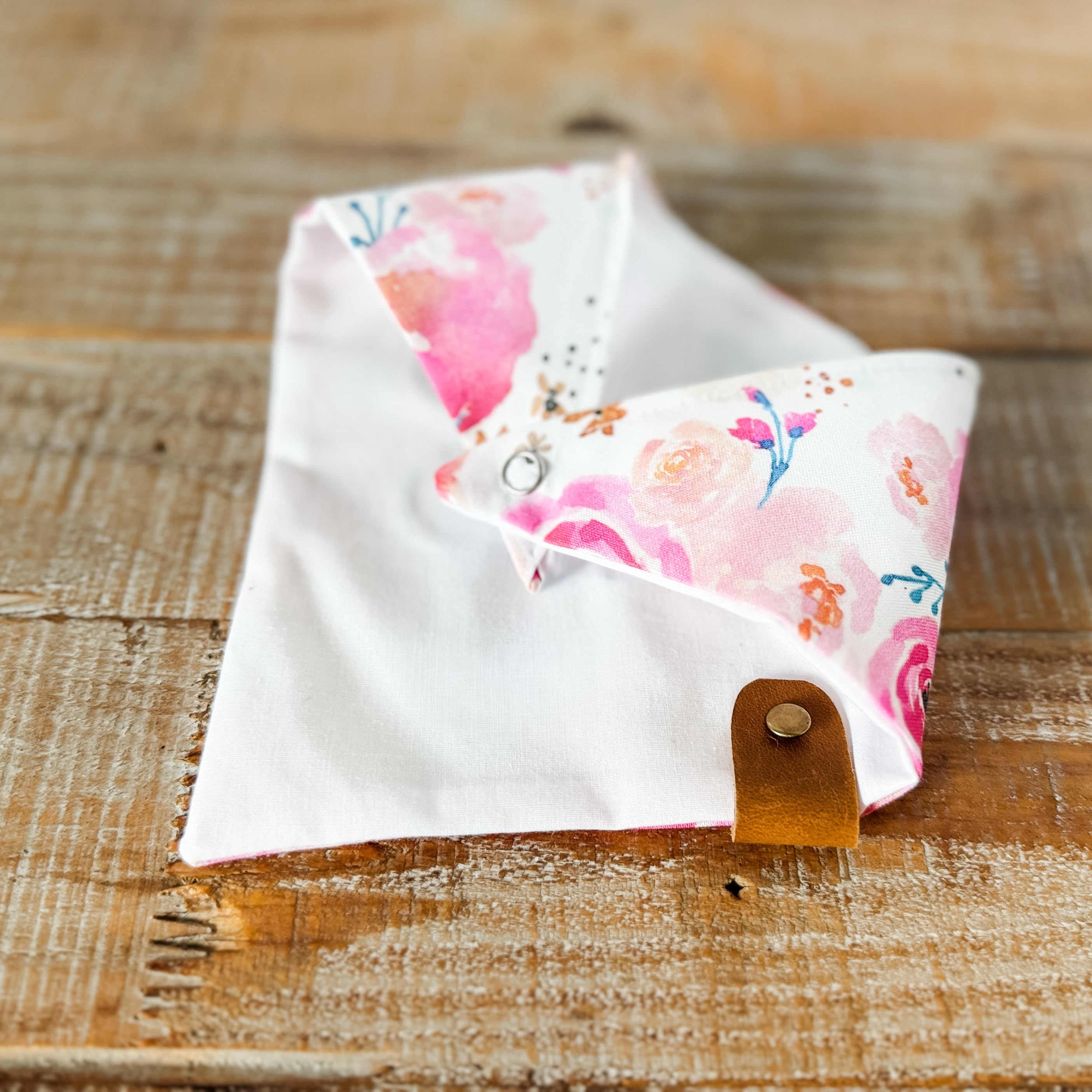 Punchy Florals Personalized Pet Bandana