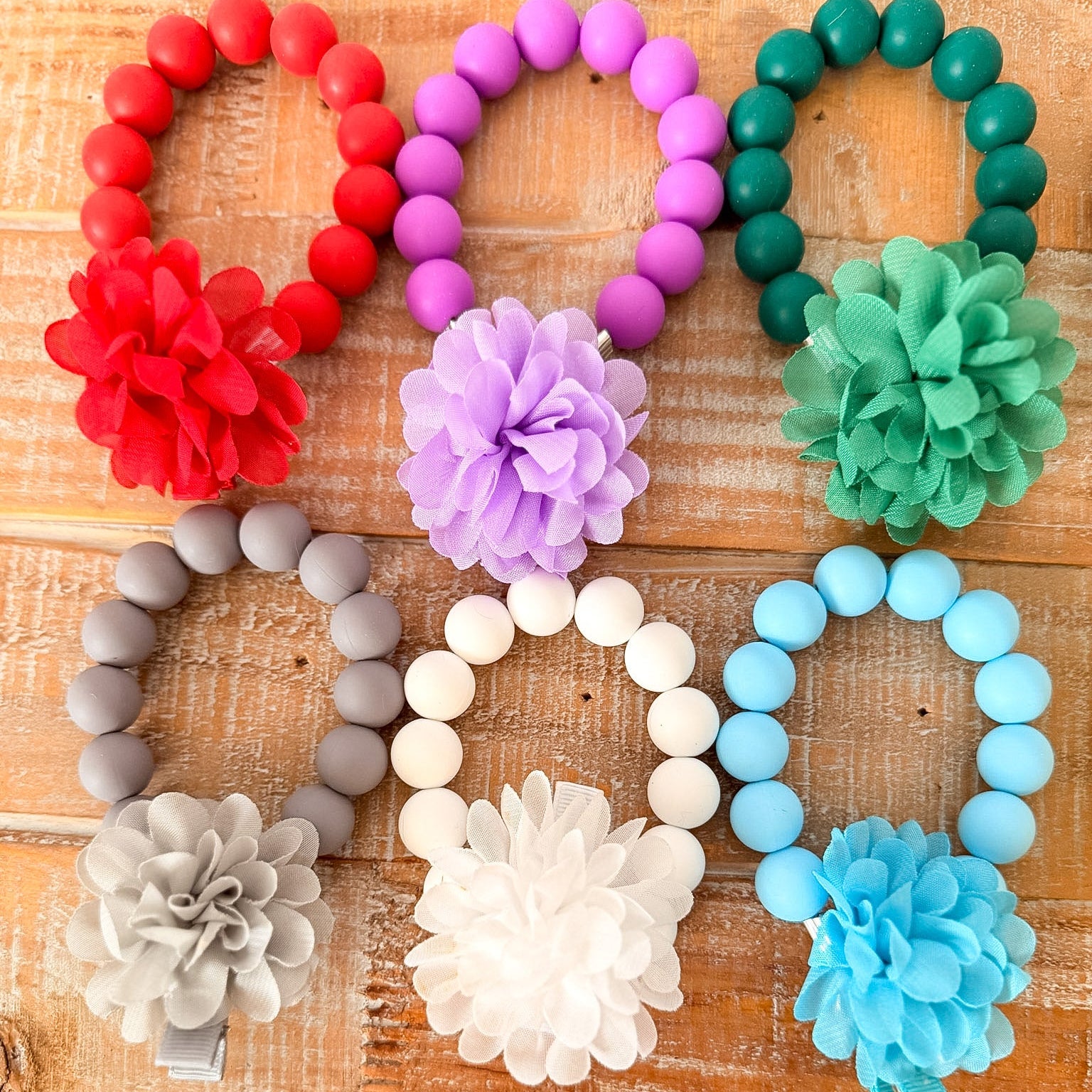 Litter of Puppies Necklace set- Photo Prop