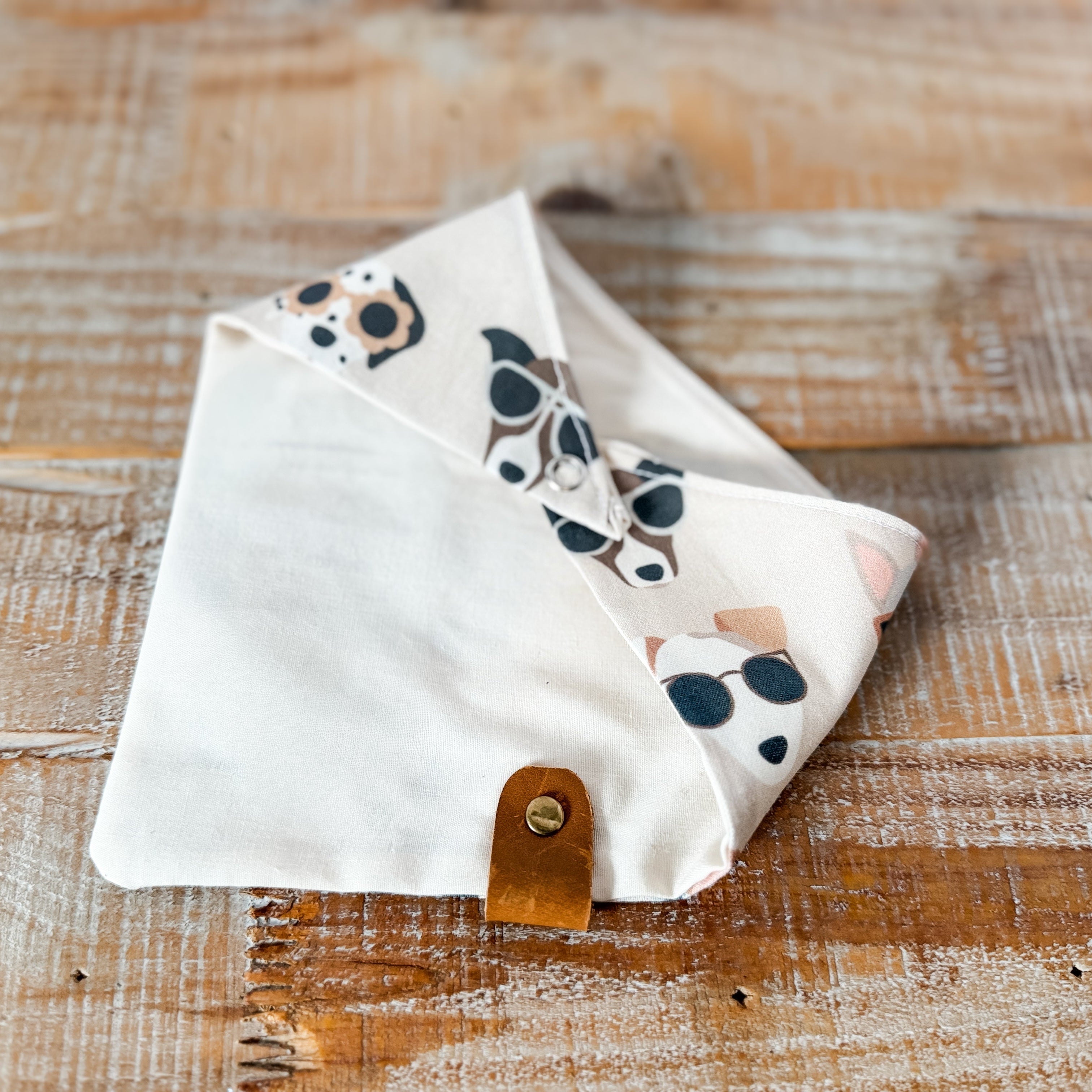 Pups In Sunnies Personalized Pet Bandana