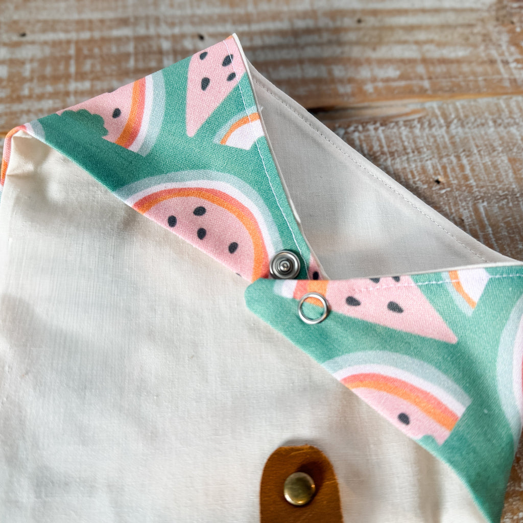 Rainbow Melon Personalized Pet Bandana