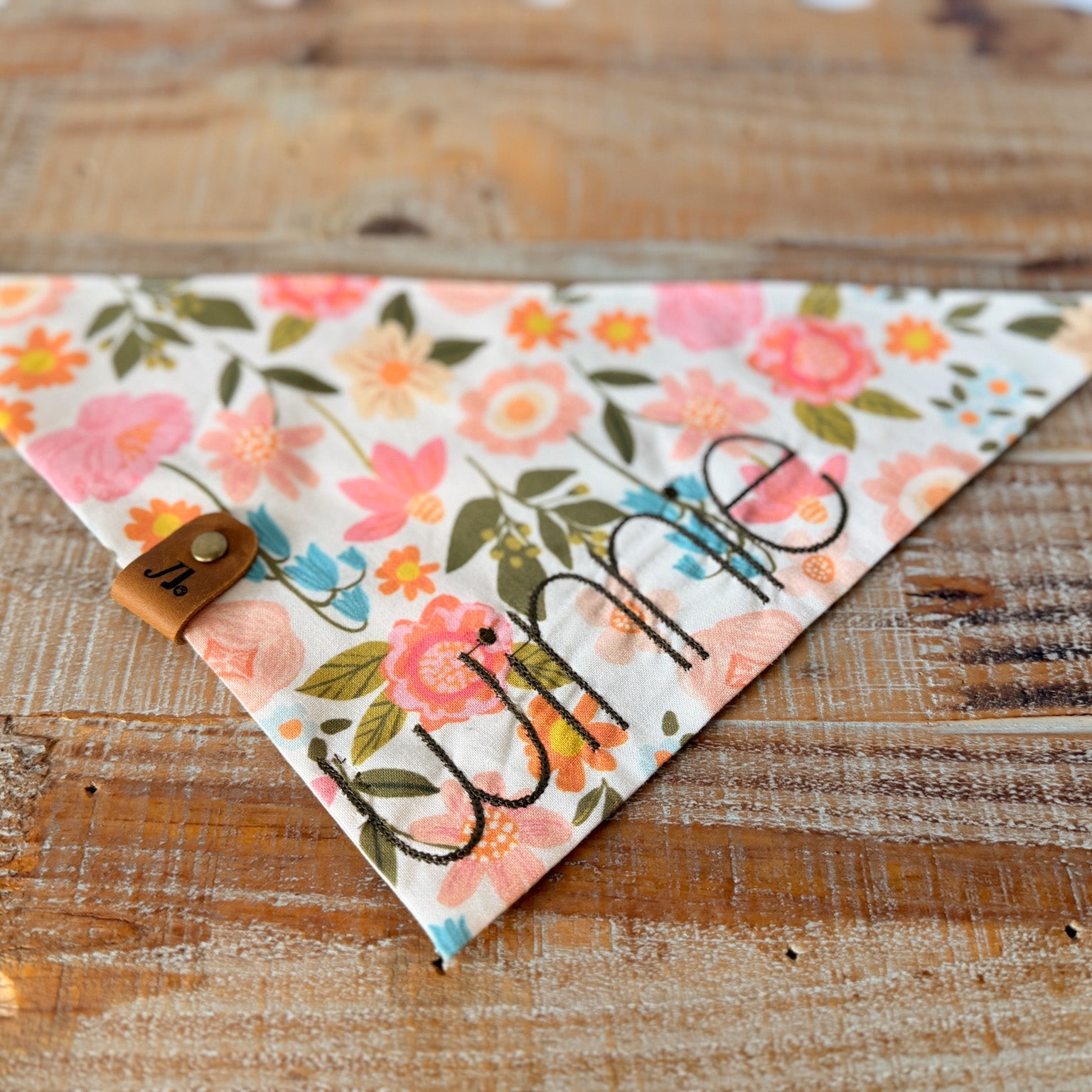 She's a Wildflower Personalized Pet Bandana